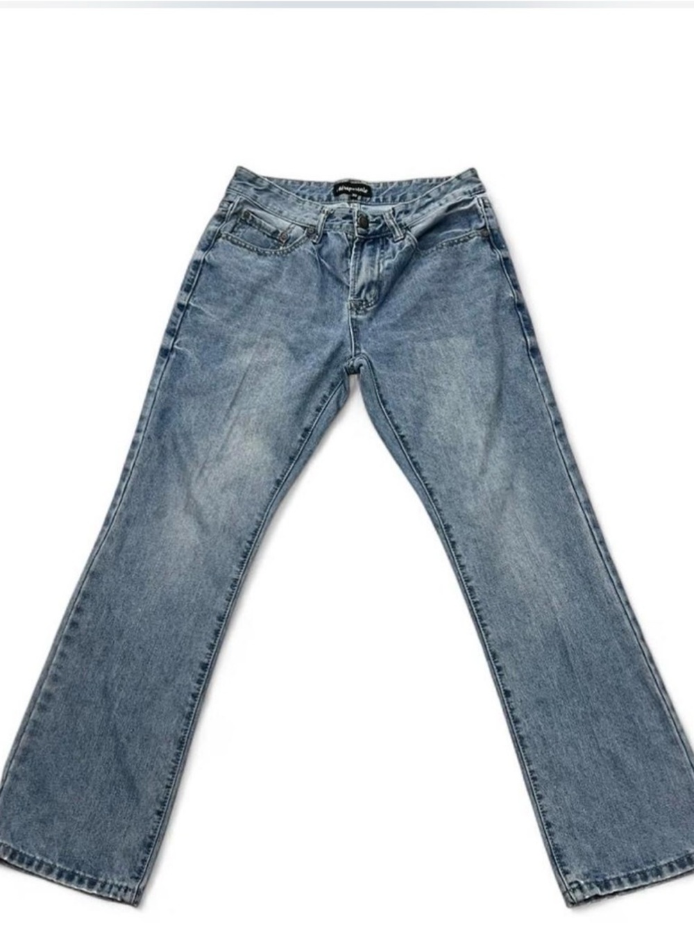 Aeropostale Women's Light Blue Bootcut Jeans